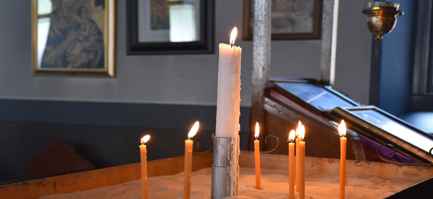 Candlelight display used for remembrance and reflection